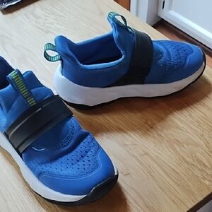 All in Motion Blue and Black Slip-on Kids Sneakers Size 11